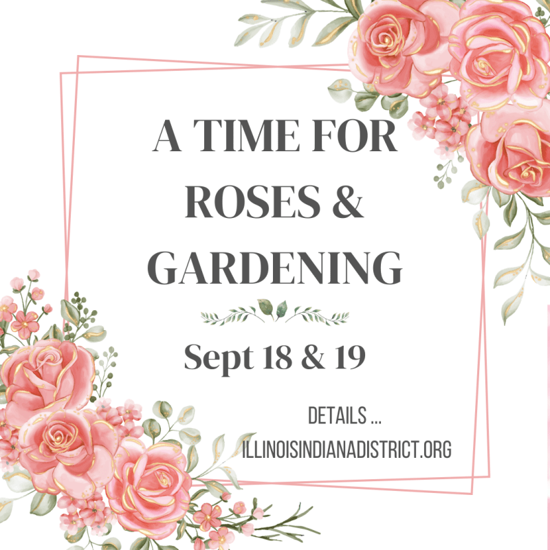 A TIME FOR ROSES &&nbsp;GARDENING